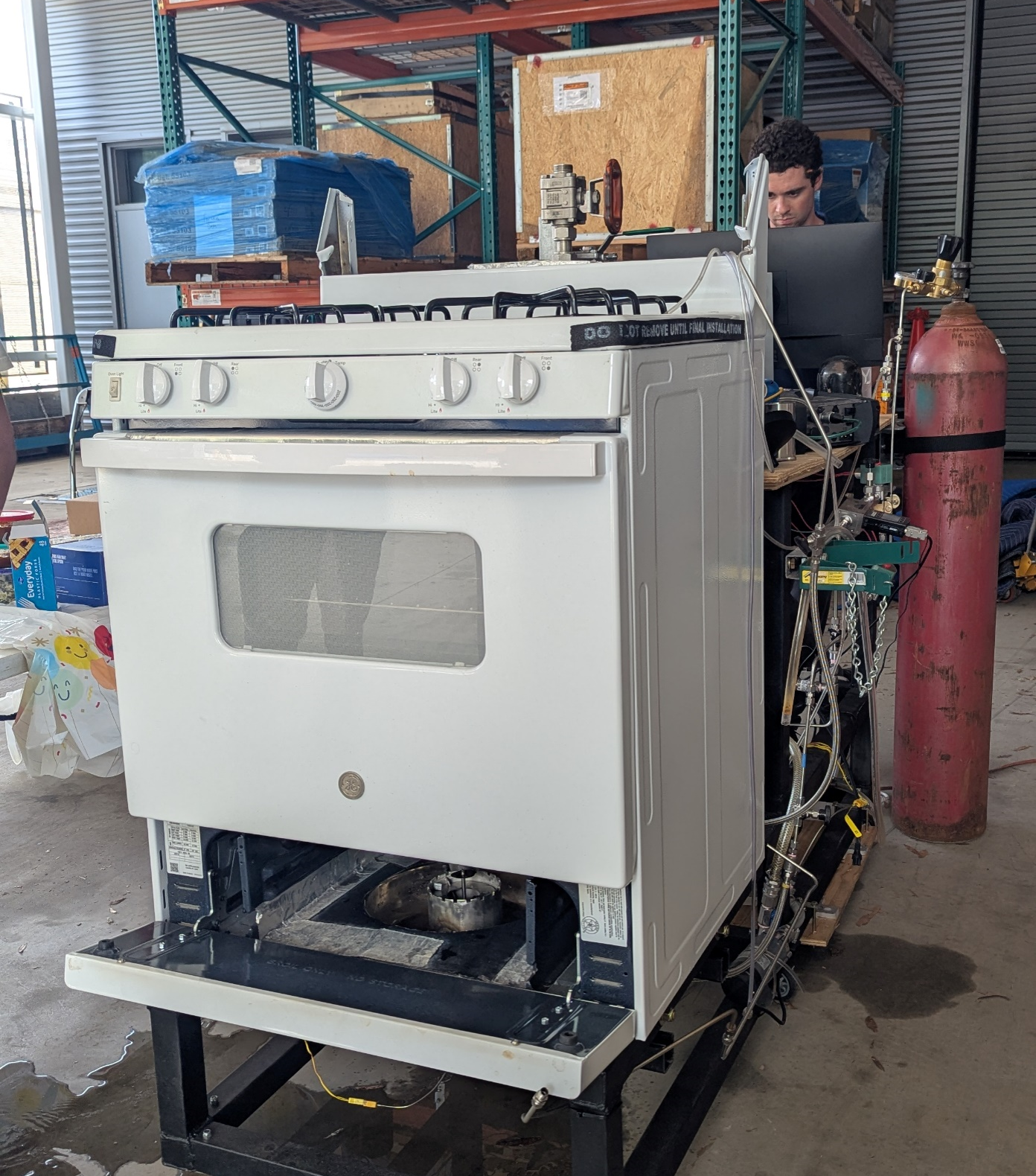 Hydrogen oven